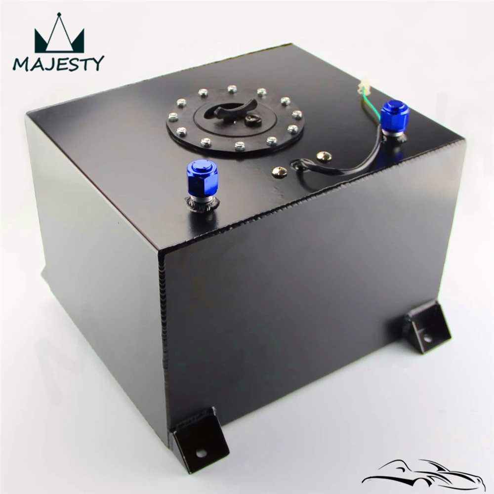 Level Sender Black Aluminum 8 Gallon 30.5 Liter Racing Drift Fuel Cell Tank