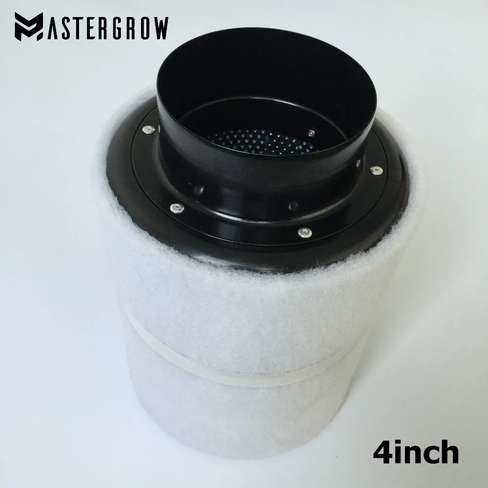 

Grow Tent 4 Inch 100mm HIGH EFFICIENT Activated Carbon Air Filter Set For Indoor Hydroponics Grow Tent Greenhouses Grow Light