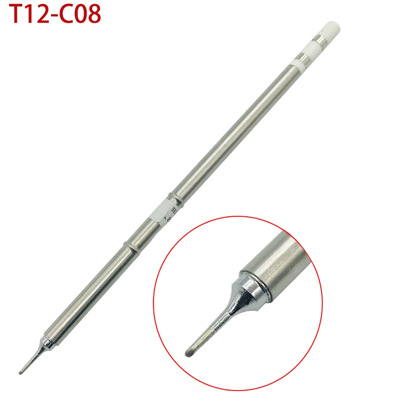 T12 Soldering Solder Iron Tips T12 Series Iron Tip For Hakko FX951 STC AND STM32 OLED Soldering Station Electric Soldering Iron hot stapler plastic repair Welding Equipment