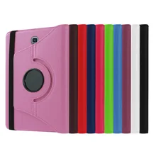 360 Вращающийся чехол для samsung Galaxy Tab S2 9,7 дюймов T810 T813 T815 T819 из искусственной кожи чехол для samsung SM-T810 SM-T815 планшет