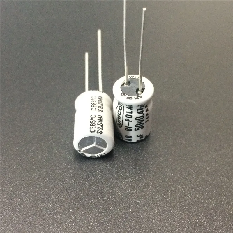 

10pcs 0.47uF 50V Japan UNICON 8x11.5mm 50V0.47uF Bipolar Non Polarity Capacitor