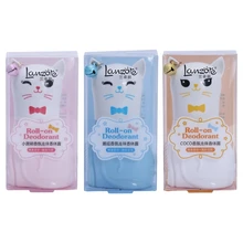 Свежий шариковый ролик на бутылке в форме кошки освежающий Дезодорант антиперспирант росы