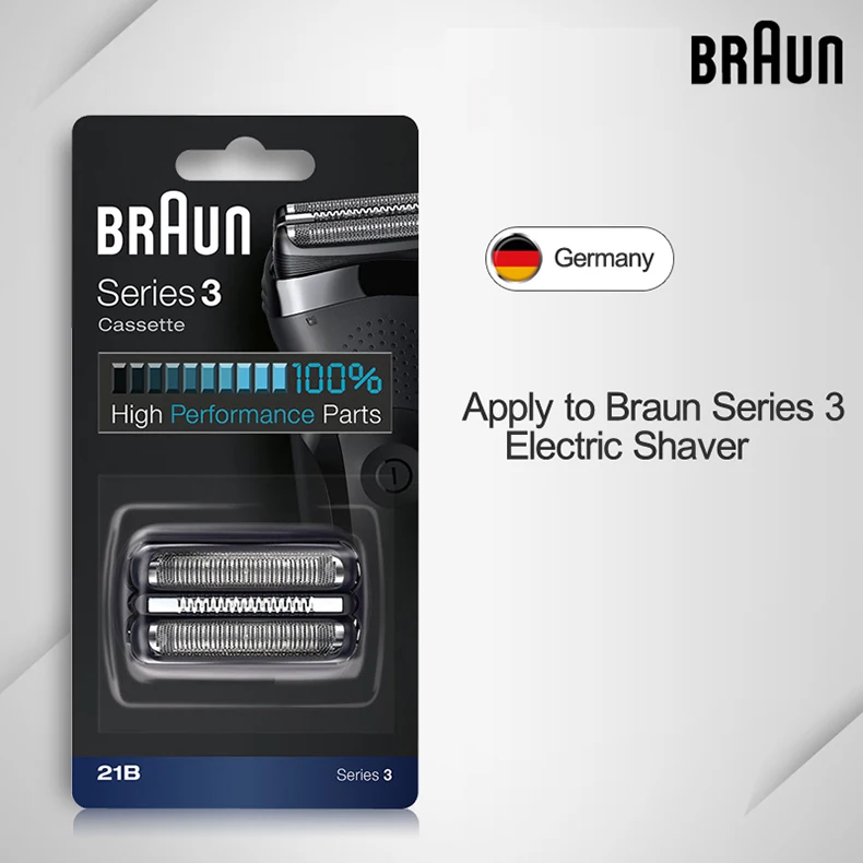 Braun Barbeador Elétrico Lâmina 21B 32B BT32