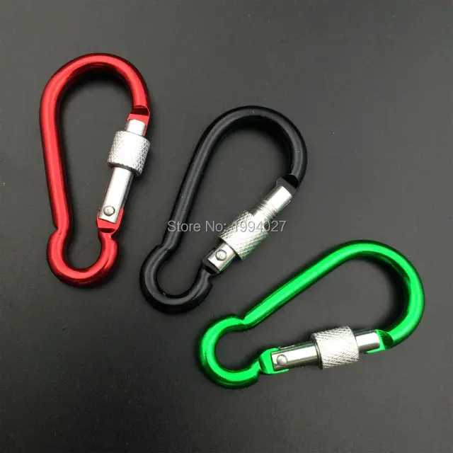 5Db/Tétel Kültéri Kulcstartó Függő Csat Horog Hátizsák Tök Alakú Hegymászó Gyorsvonás Karabiner - Image 5