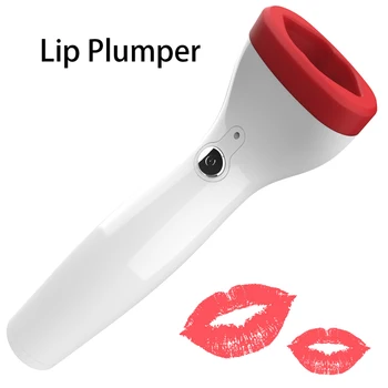 

Electric lip Plumper Enhancer With Soft Silicone Pad Beauty Lip Massage Enhancer Lip Lifting Full Sexy Massager for Women Girls