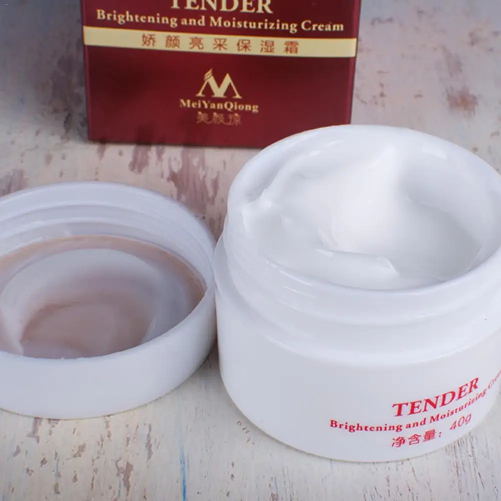 tender brightening and moisturizing cream