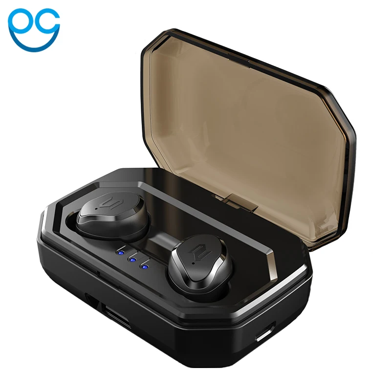 

OGV Wireless Bluetooth Earphone with Charging Dock 3000mAh Battery CVC 6.0 Noise Cancelling Headset for Smartphone iphone xiaomi