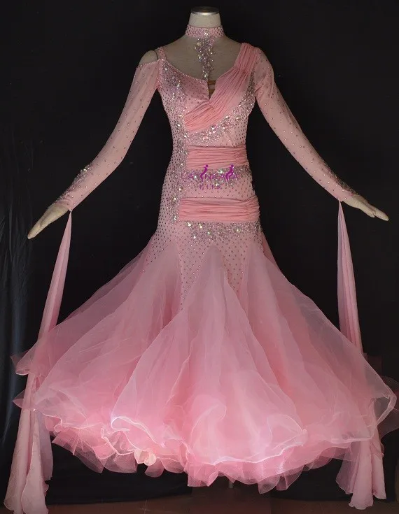 

KAKA DANCE B1513,New Ballroom Standard Dance Dress,Waltz Competition Dress,Ballroom Dress,Waltz Dance Dress