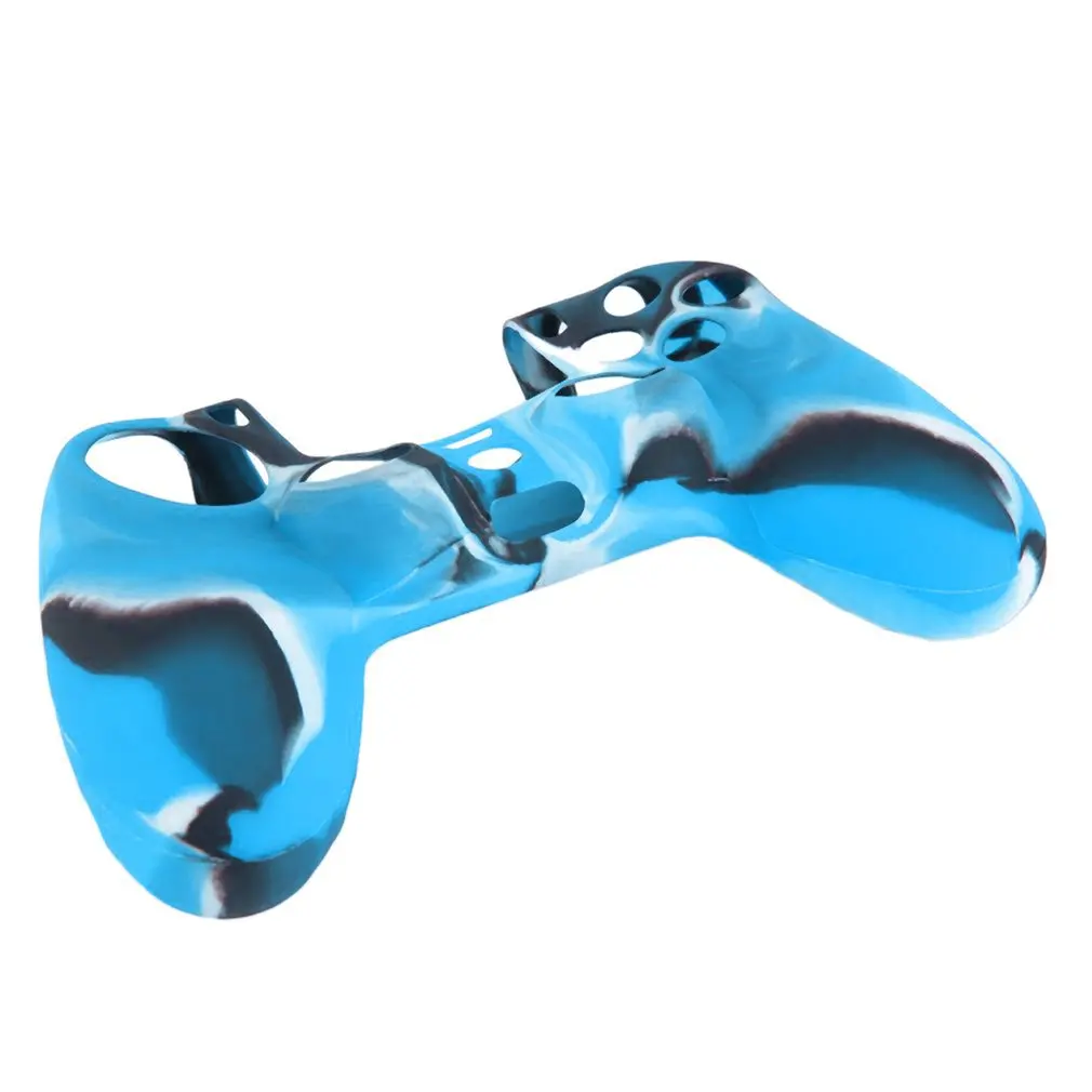 Камуфляжный Мягкий силиконовый чехол защитная кожа для SONY playstation 4 PS4 Dualshock 4 контроллер Горячая Новинка