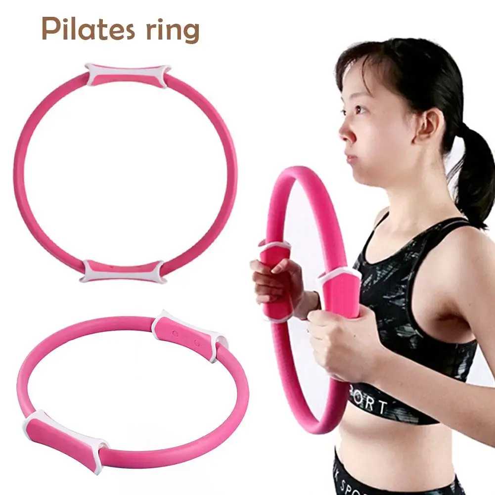 Pilates Ring Superior Unbreakable Fitness Circle Yoga Equipment for Toning Thighs Abs and Legs