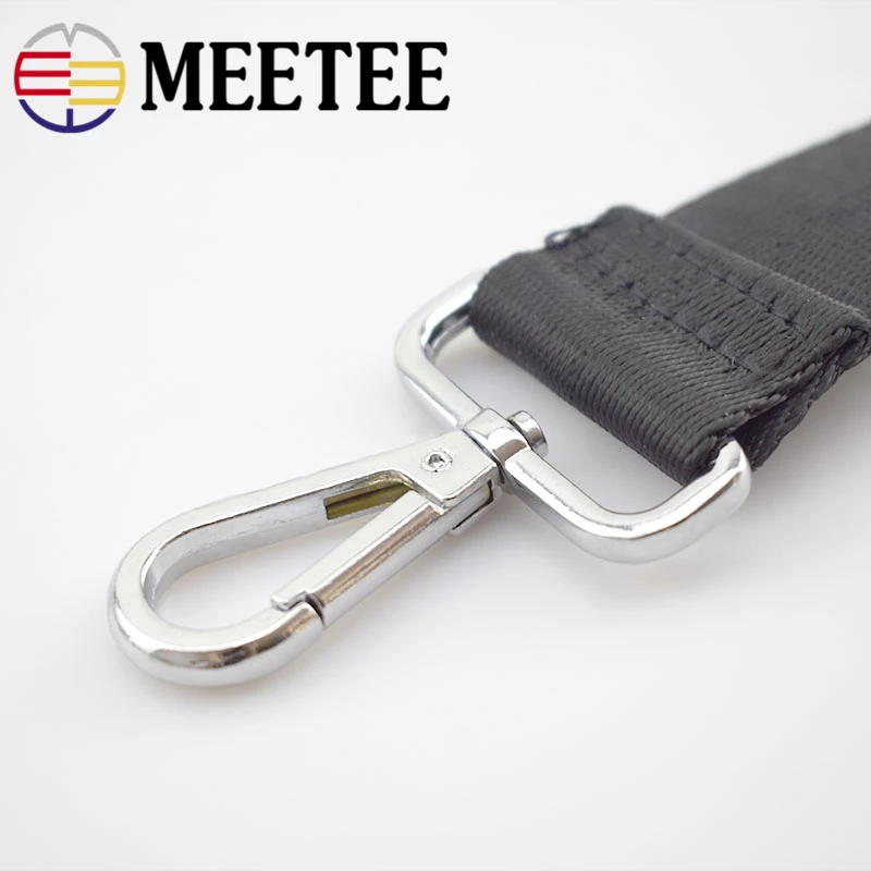 4 шт. Meetee багажная Пряжка 16/20/26/32/38 мм сумки на ремешке с металлическими застежками
