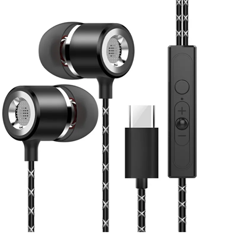 WLNGWEAR стереонаушники для Usb Leeco Type c наушники с микрофоном C телефона Letv LeEco Le 2 Pro Max