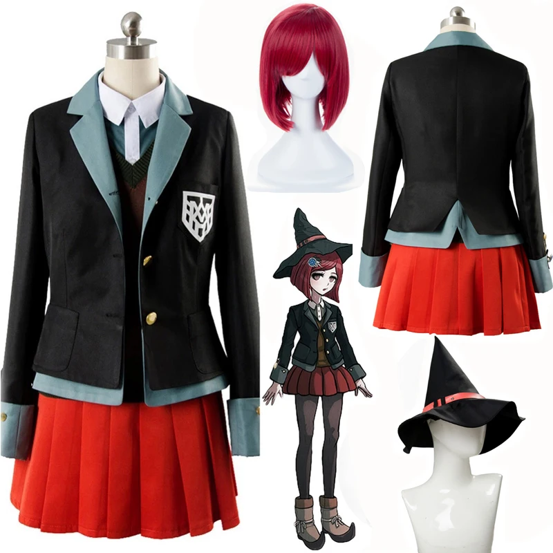 Индивидуальный заказ 6 шт./компл. Danganronpa 3 Yumeno костюм himiko платье Косплэй Хэллоуина