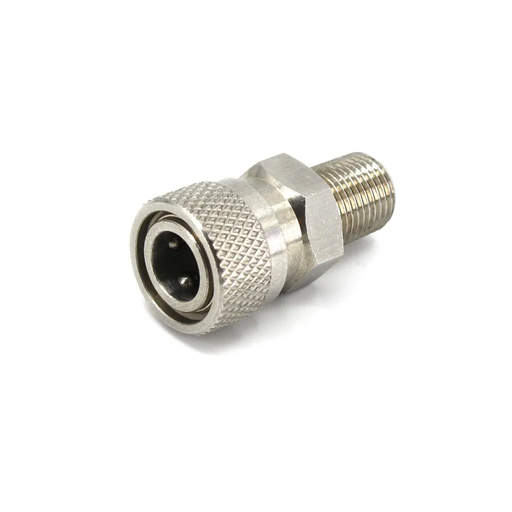 PCP Airforce Пейнтбол 1/8NPT 1/8 BSPP Мужской быстроразъемный 8 мм из нержавеющей стали для