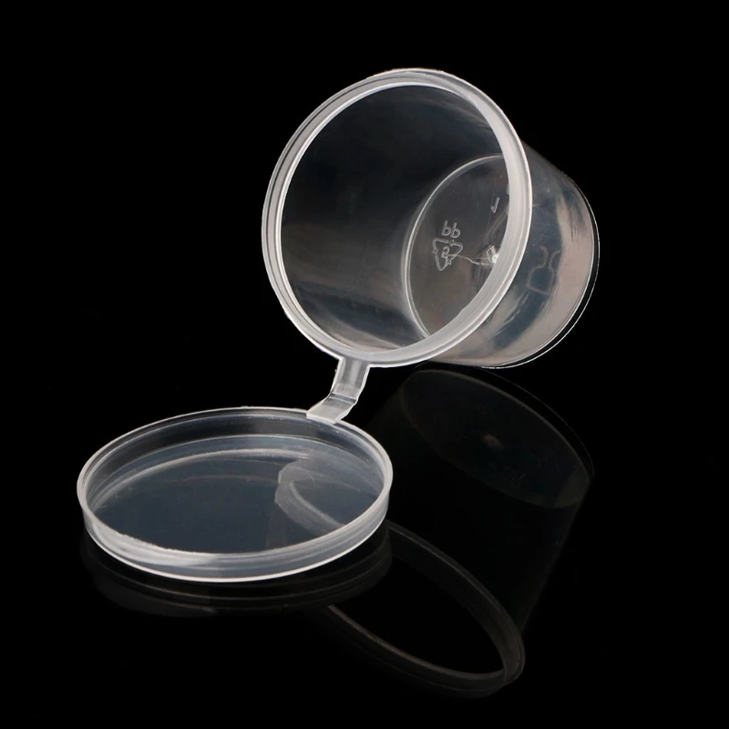 

25ml PP Storage Container Organizer Box For Playdough Foam Slime Mud Light Clay