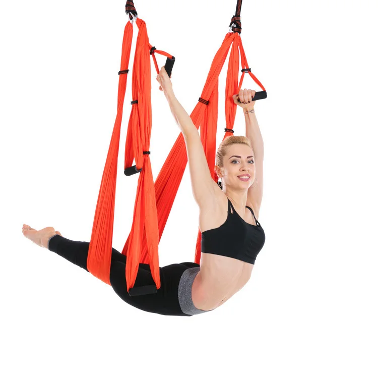 Anti-gravity Aerial Yoga Hammock Set Yoga Belt Flying Yoga Hammock for Pilates Body Building Yoga Swing With HangingTray