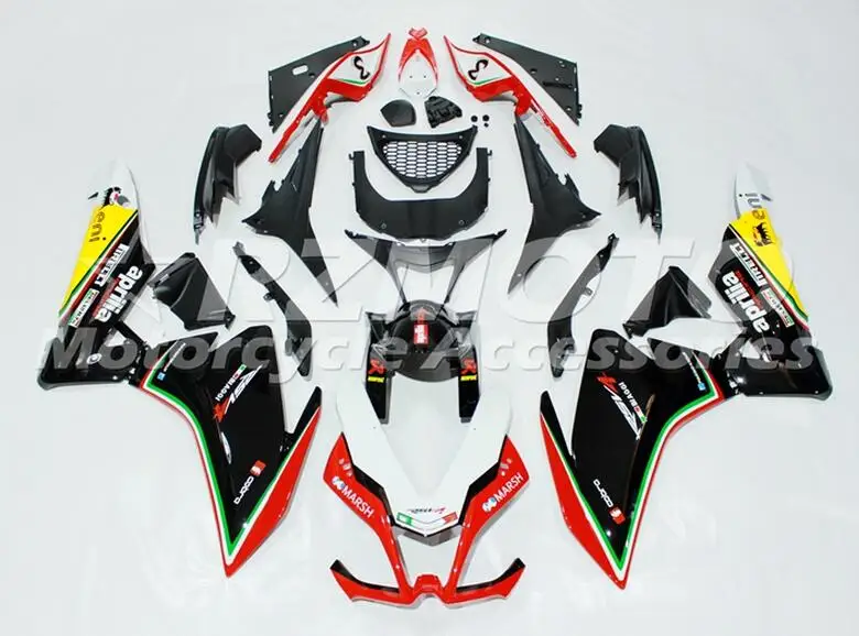 Полный комплект обтекателя мотоцикла подходит для Aprilia RSV4 1000 2010 2011 2012 2013 АБС-пластик Топ Стиль