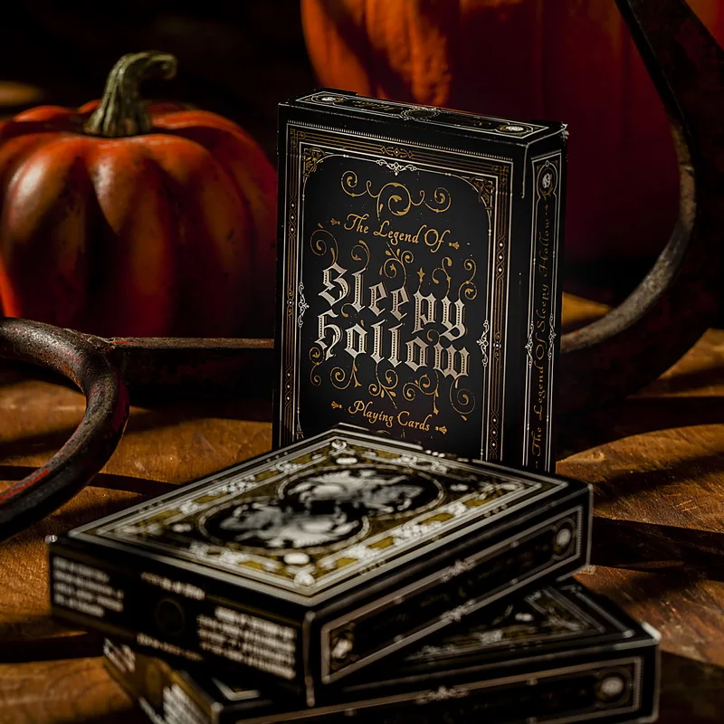 

1Pcs Legend of Sleepy Hollow Deck Playing Cards Poker Size USPCC Custom Limited New Sealed Magic Deck Props Magia Tricks