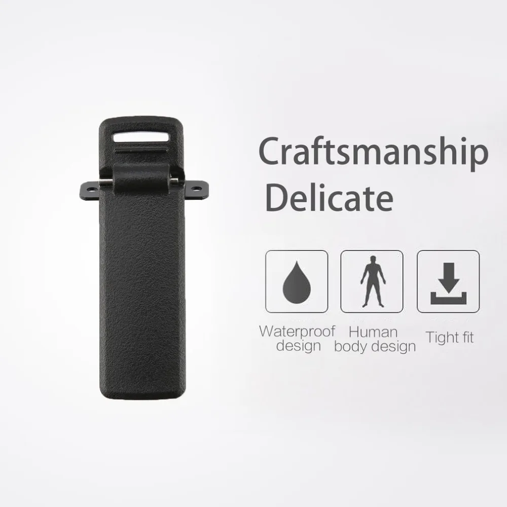Original 1Pc Back Clip for BaoFeng UV-5R Belt Clip for 5RE Plus 5RA Clamp Mini Parts Radio Walkie Talkie Accessories Original 1Pc Back Clip for BaoFeng UV-5R Belt Clip for 5RE Plus 5RA Clamp Mini Parts Radio Walkie Talkie Accessories