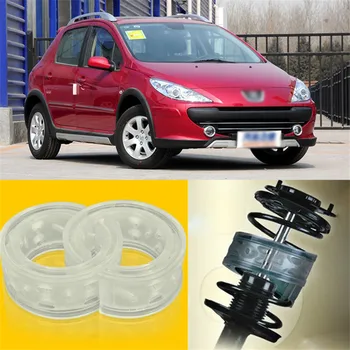 

2pcs Super Power Front Shock Absorber Coil Spring Cushion Buffer For Peugeot 307