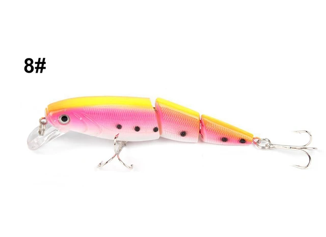 1pcs przegubowe połowów przynęty 10 5 cm 15g Minnow plastikowe sztuczne łowienie wobler narzędzia Jerk ryb esca Tackle tanie i dobre opinie Rzeka zbiornik staw Ocean Boat Fishing strumień Ocean Beach wędkowanie jezioro MR-JM004 Sztuczna przynęta Ocean Skały Fshing 1pcs przegubowe połowów przynęty 10 5 cm 15g Minnow plastikowe sztuczne łowienie wobler narzędzia Jerk ryb esca Tackle tanie i dobre opinie Rzeka zbiornik staw Ocean Boat Fishing strumień Ocean Beach wędkowanie jezioro MR-JM004 Sztuczna przynęta Ocean Skały Fshing