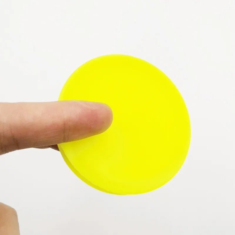 ZipChip البسيطة Frisbie تحلق القرص جيب مرنة لينة جديد تدور في اصطياد لعبة طريقة جديدة للعب في الهواء الطلق لعب للمكتب
