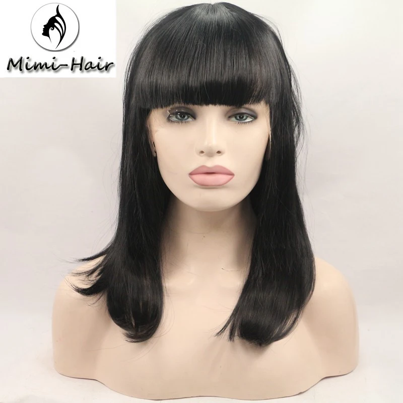 Black bob wig with bangs not present Reply))) You black bob wig with bangs