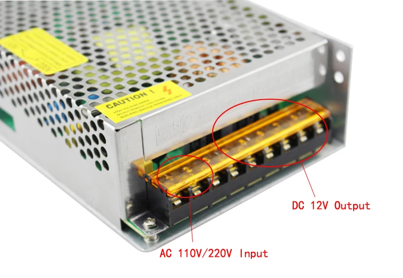 DC12V 24 V питания со светодиодной полосой адаптер AC110V-220 V 20A 12 V 10A 24 V Питание AC DC 12 V 24 V 250 W Led драйвера для Светодиодные полосы света