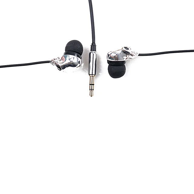Buy Best Selling 1PC Fashion 3.5mm Stereo Metal Earbuds Skeleton Design