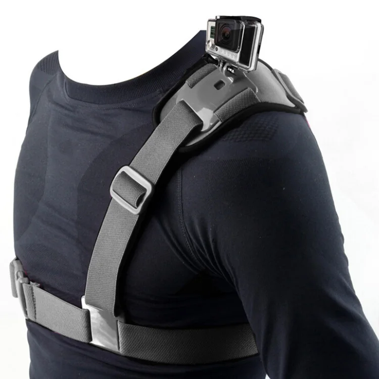 

Chest Shoulder Strap Mount Harness Single Chest Strap Supports Belt for GoPro HD Hero 2 3 3+ 4,Sj4000 camera