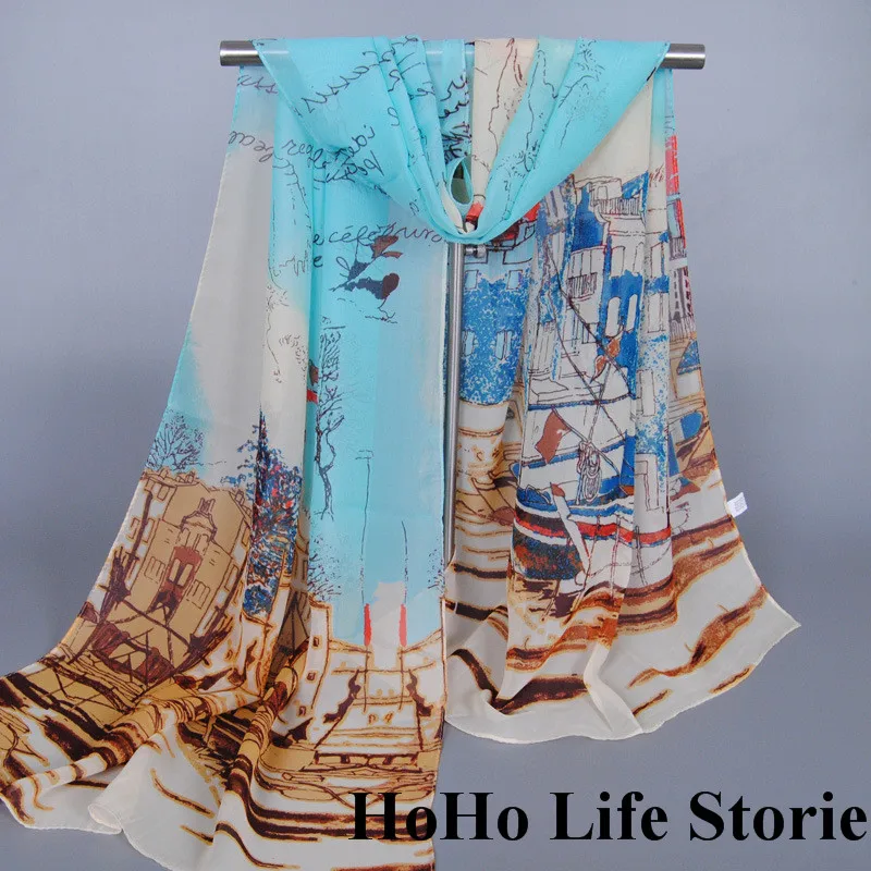 

WY3 160*50cm high quality fashion women Scarves big size scarf of women Beach printing shawls muslim hijab