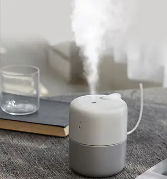 

420ML large Volume USB Desktop Humidifier ultrasonic Silent Air Purifier Touch-switch Smart Anti-dry Design Household Sprayer