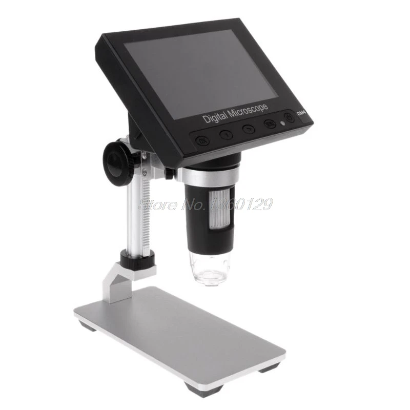 

1000X Digital Microscope Camera 4.3" Screen Soldering Magnifier Tool with Holder NOV09 Dropship