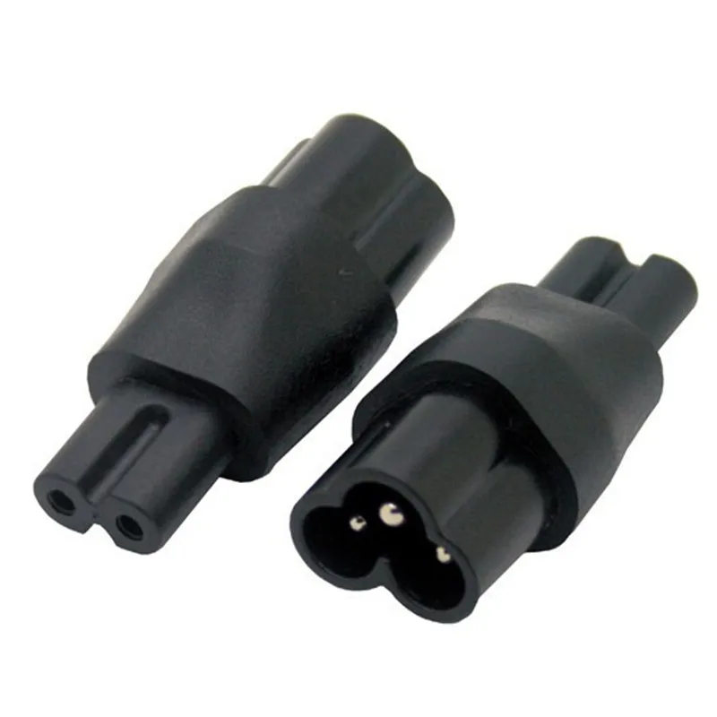 IEC 320 C5 to C8 adapter IEC 320 C8 to C5 C6 TO C7 2-Pin C7 Para EC 3Pin Female 2Pin Male female power adapter AC Converter plug adapter,ac adapter