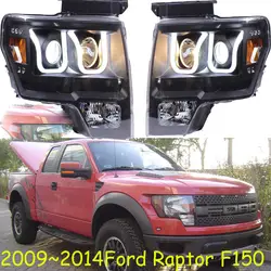 HID, 2009 ~ 2014, автомобильный Стайлинг для фар Rapto F150, Transit, проводник, топаз, край, Телец, темп, спектрон, сокол, F150 головная лампа