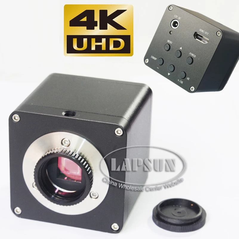 4K UHD HDMI 1080P @ 60fps FHD промышленный микроскоп Цифровая видеокамера C Mount