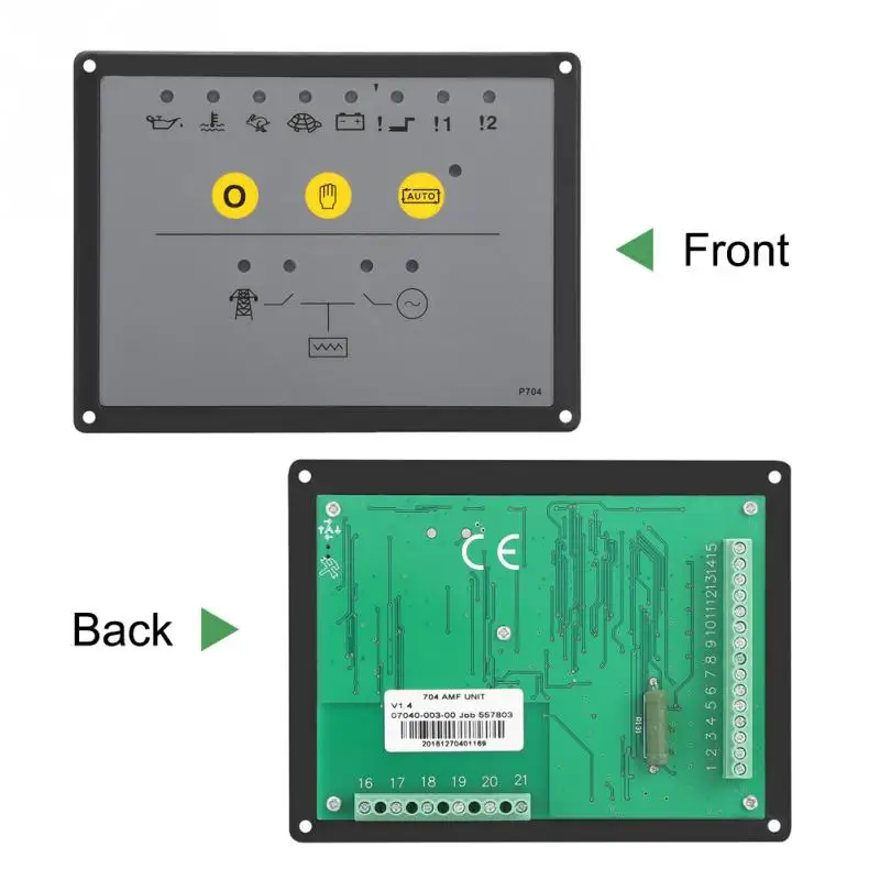 

1 PC DSE704 Generator Controller Replacement for Deep Sea Generator Controller Module Generator Control Panel Auto Start