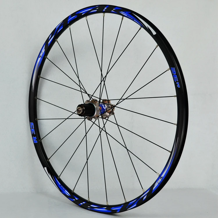 26 inch mountain bike mountain bike wheels 24 hours to draw the front 2 rear bearing hub Japan 4 super smooth 27.5 inch wheels