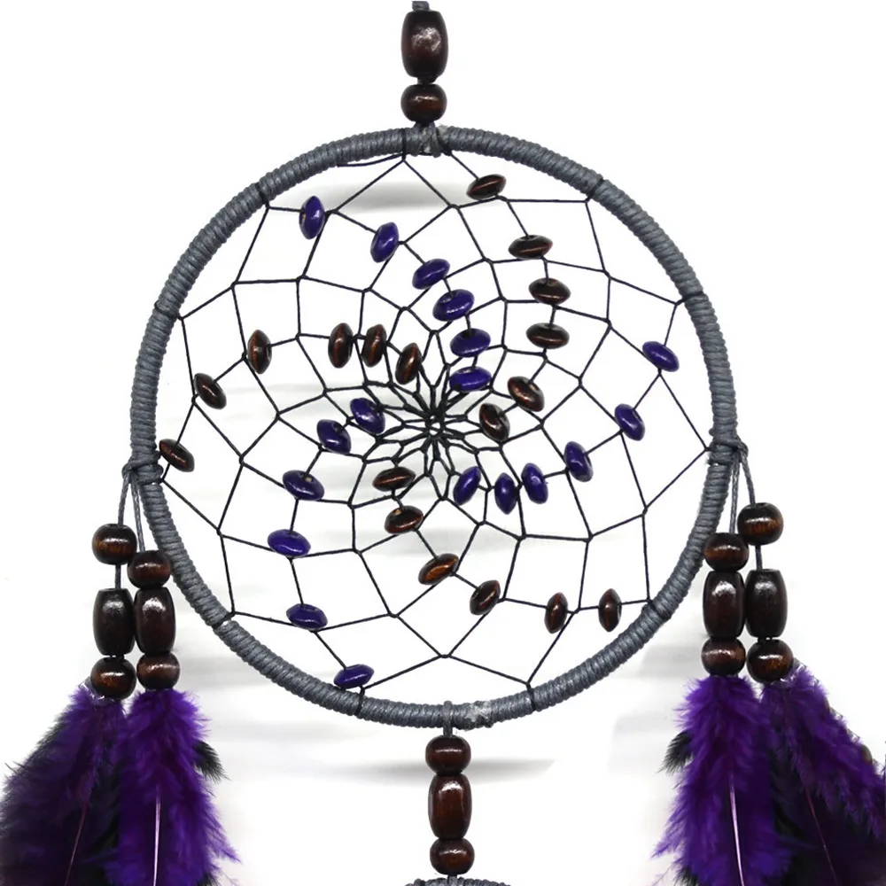 Дома висит Dream Catcher большой кружева Dream Catcher Wind Chime творческие украшения