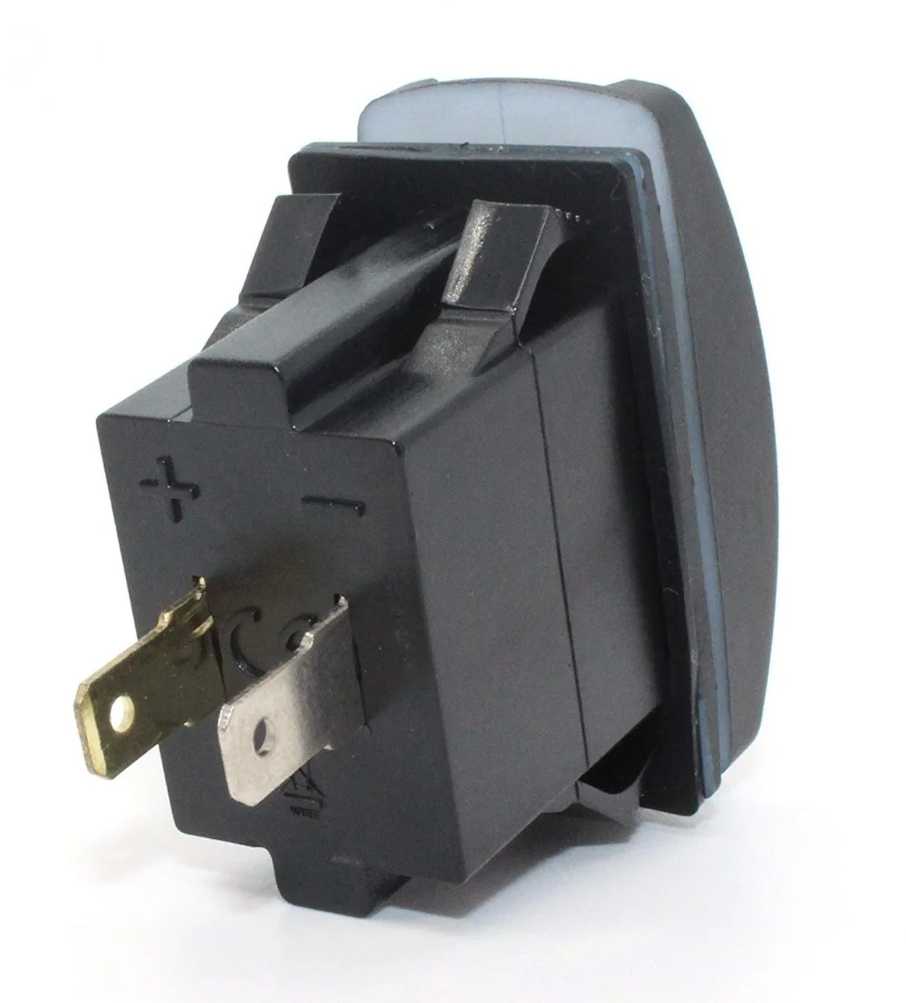 Универсальное автомобильное зарядное устройство USB розетка светодиодный двумя
