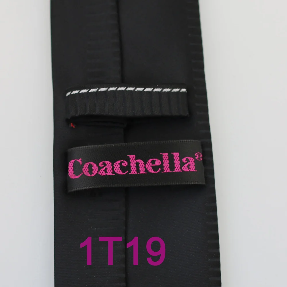 YIBEI Coachella полосатые черные галстуки Тонкий облегающий узкий мужской галстук ЖАККАРДОВЫЙ шерстяной из микрофибры Серебряный вертикальный полосатый Gravatas