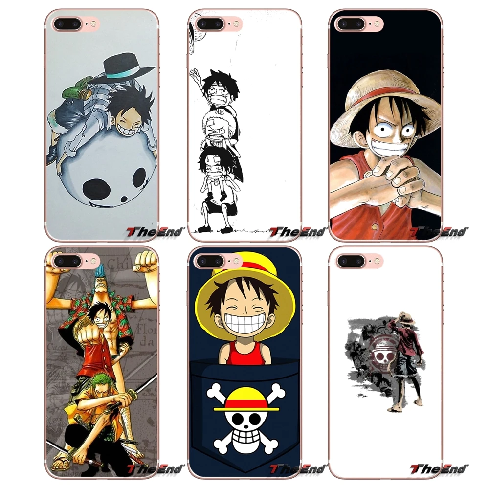 

For Samsung Galaxy S2 S3 S4 S5 MINI S6 S7 edge S8 S9 Plus Note 2 3 4 5 8 Coque Fundas Luffy D Monkey One Piece Mobile Phone Case