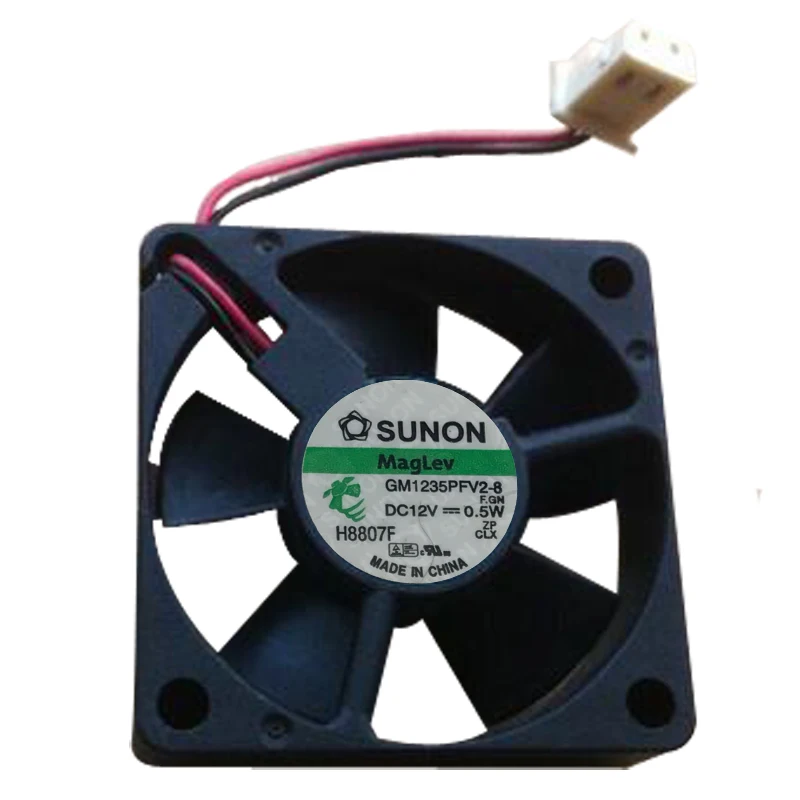 SUNON-GM1235PFV2-8-DC-12V-0-5W-3510-3-5cm-2-line-Micro-Cooling-Fan