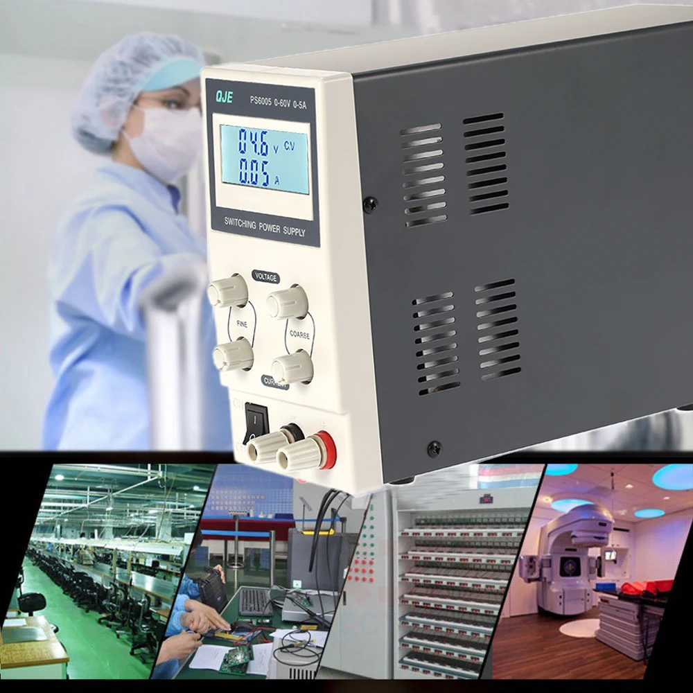 

3 Digits Laboratory Power Supply 0-30V/60V 0-3/10A Regulated DC Switching Power Supply Voltage Regulator Output Voltage Current