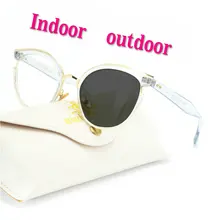 MINCL Ретро фотохромные очки для чтения Для мужчин диоптрий пресбиопические очки для Для женщин мужской очки+ 1,0+ 1,5+ 2,0+ 2,5+ 3,0 UV400 NX