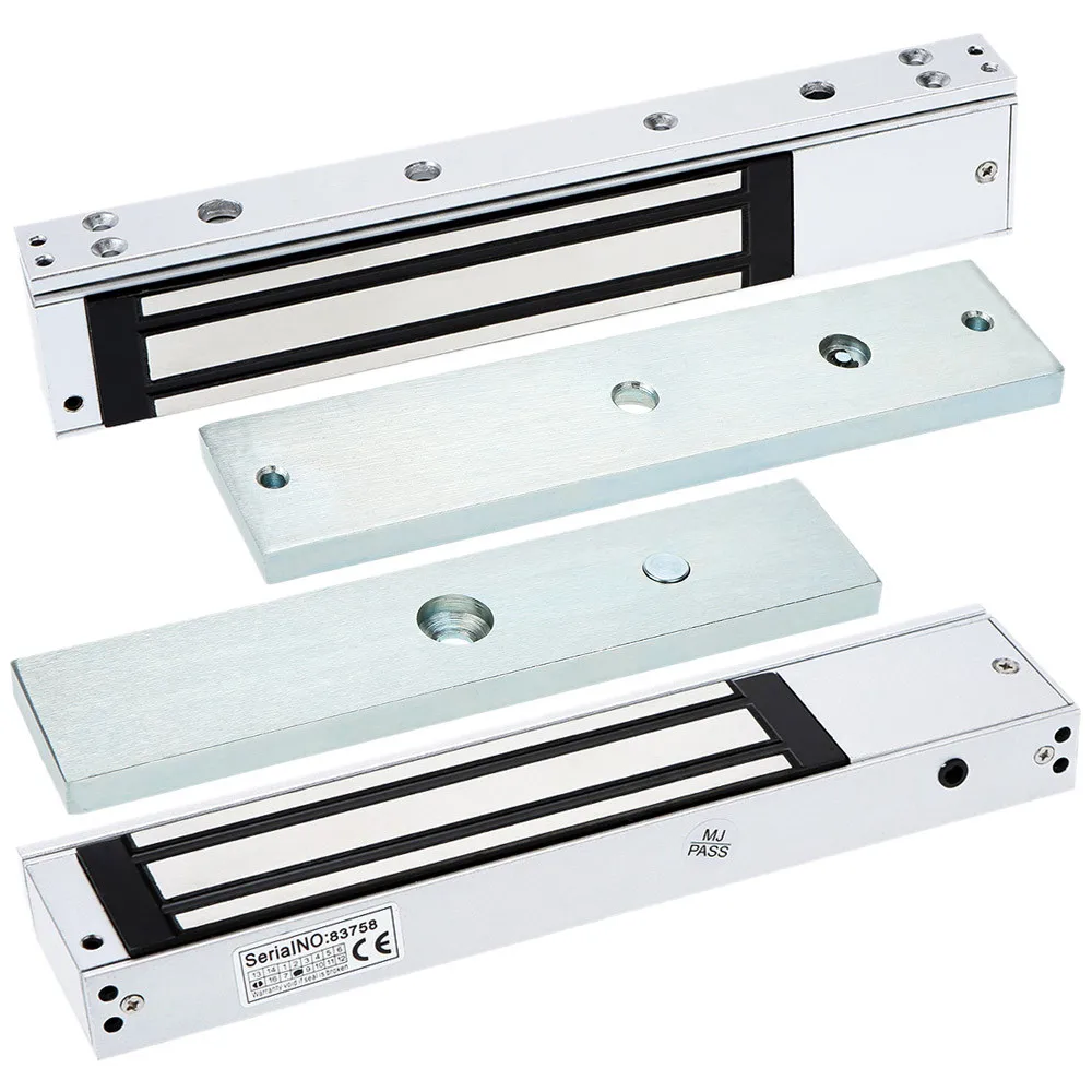 

Access Control System Accessories Electromagnetic Lock for Wooden/Metal/Fire Door 280kg Holding Force HF280GD With LED