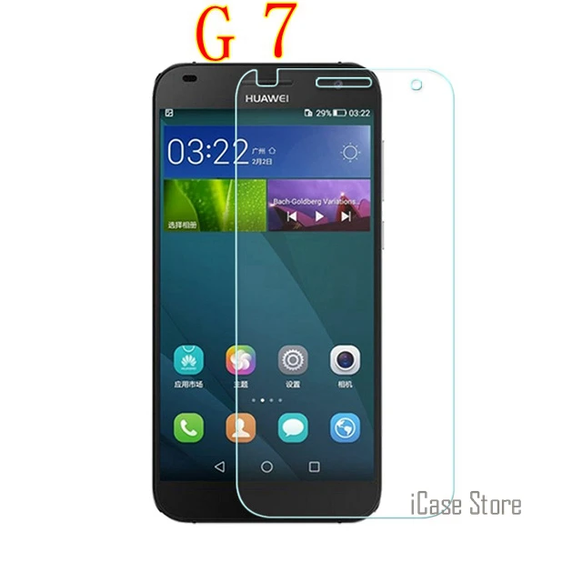 G7 закаленное стекло pelicula de vidro Стекло для huawei Ascend защитное пленка G 7 L03 L01 UL20|glass for