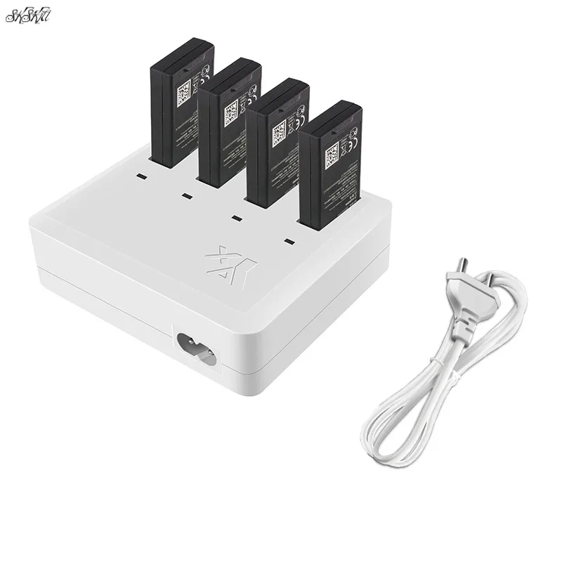 Upgrade 4 in 1 dji tello drone Battery Charger Quick Charge Output 4