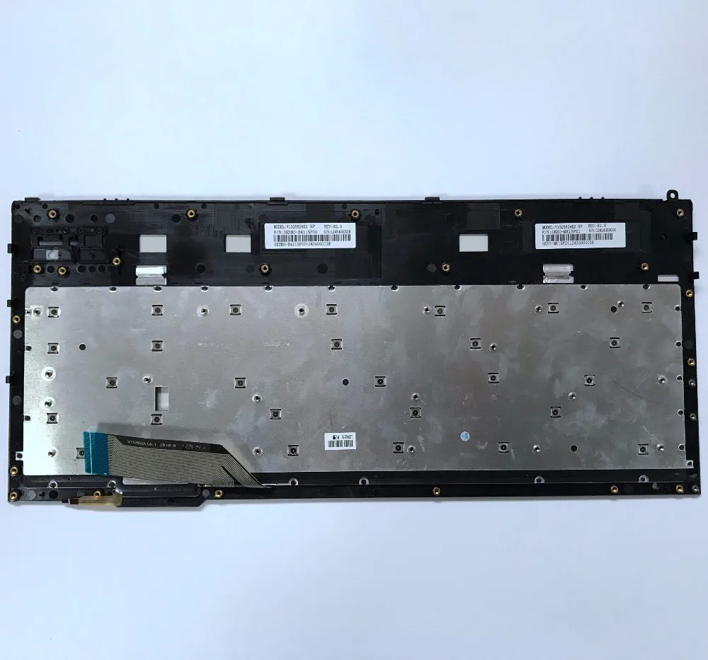 Новые оригинальные испанская клавиатура для ноутбука Asus G55 G55V G55VW G57 G57V G57J G57JK G57VW с подсветкой 0KNB0-B411SP00