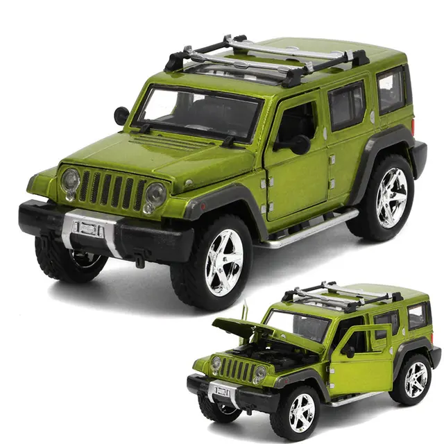 Free Shipping/Diecast Toy Model/132/Jeep Wrangler Commander SUV Car